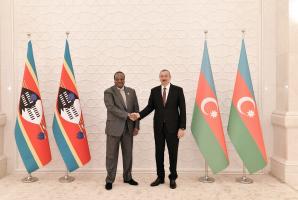 Ilham Aliyev met with His Majesty King Mswati III of eSwatini