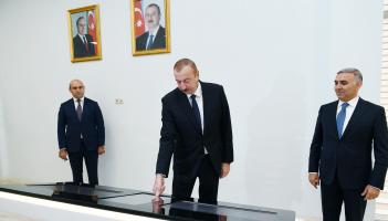 Ilham Aliyev launched newly renovated “Gabala” power substation