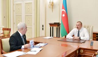 Ilham Aliyev received chairman of Azerbaijan Railways Closed Joint Stock Company