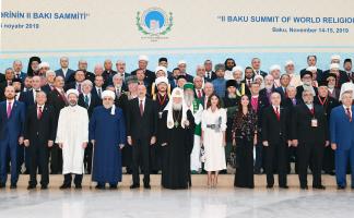 İlham Əliyev Dünya dini liderlərinin II Sammitinin açılış mərasimində iştirak edib