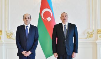 Ilham Aliyev received credentials of incoming Jordanian ambassador