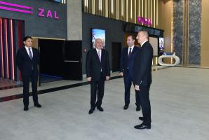 Ilham Aliyev inaugurated new building of Nizami cinema in Sumgayit