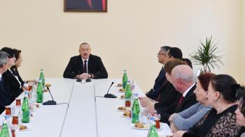 Speech by Ilham Aliyev at the opening of new residential complex for IDP families in Kurdakhani settlement, Baku