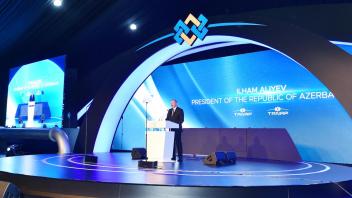 Speech by Ilham Aliyev at the TANAP-Europe connection opening ceremony