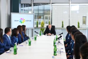 Ilham Aliyev attended opening of “ASAN Həyat” complex in Shamakhi