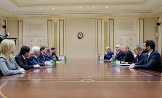 Ilham Aliyev received delegation led by Russian minister of economic development