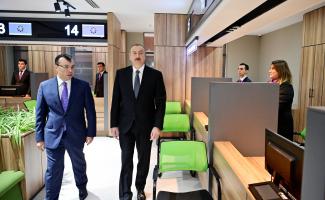 Ilham Aliyev attended opening of DOST center No2