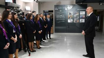 Speech by Ilham Aliyev at the opening of DOST center No2