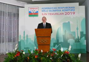 Ilham Aliyev attended ceremony dedicated to 2019 sporting results