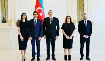 Ilham Aliyev received credentials of incoming Israeli ambassador