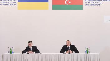 Speech by Ilham Aliyev at the Azerbaijan-Ukraine business forum