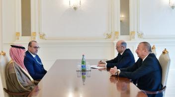 Ilham Aliyev received Chairman of Board of ACWA Power and Chief Executive Officer of Masdar