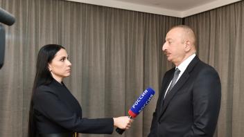 Ilham Aliyev`s interview to Rossiya-24 TV channel