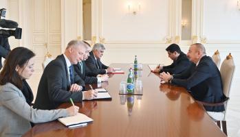 Ilham Aliyev received delegation led by EU Special Representative