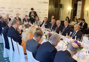 Ilham Aliyev attended Energy Security round table as part of Munich Security Conference