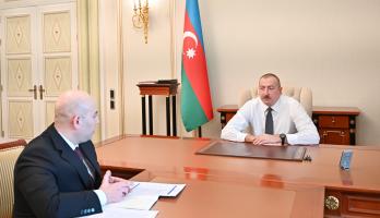 Ilham Aliyev received chairman of the Board of Baku Transport Agency