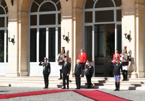 Official seeing-off ceremony was held for Ilham Aliyev in Rome