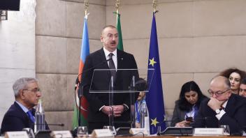 Speech by Ilham Aliyev at the Azerbaijan-Italy business forum