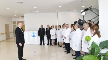 Speech by Ilham Aliyev at the opening of Goranboy District Central Hospital