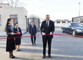 Ilham Aliyev inaugurated Gazakh District Central Hospital