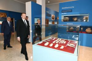 Ilham Aliyev opened Museum of History and Local Lore in Tovuz district