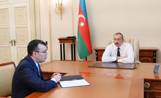 President Ilham Aliyev received Minister of Labor and Social Protection of Population Sahil Babayev