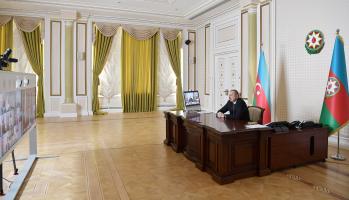 Под председательством Ильхама Алиева состоялось совещание в формате видеоконференции, посвященное социально-экономическим итогам первого квартала года