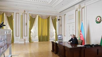 Opening speech by Ilham Aliyev at the meeting on the socio-economic results of the first quarter of 2020 through videoconference.