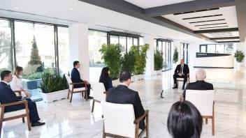 Speech by Ilham Aliyev at the opening of the newly-reconstructed main administrative, scientific, educational and laboratory complex of AzerEnergy Open Joint Stock Company in Baku