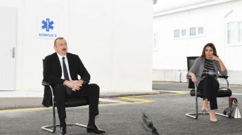 Speech by Ilham Aliyev at the opening of the first modular hospital complex