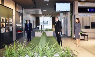 Ilham Aliyev attended opening of DOST center No3