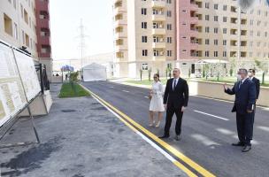 Ilham Aliyev inaugurated Gobu Park-3 residential complex for IDPs