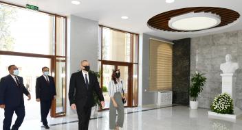 Ilham Aliyev attended opening of new educational block of Azerbaijan State Agrarian University