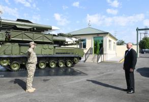 Ilham Aliyev attended opening of Defense Ministry’s military unit