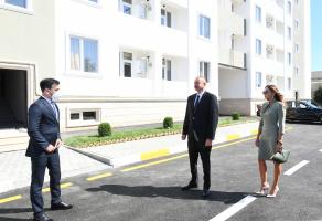 Ilham Aliyev attended opening of newly renovated dormitory in Buzovna
