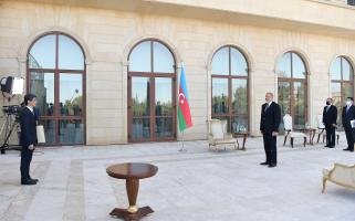 Ильхам Алиев принял верительные грамоты новоназначенного посла Японии в Азербайджане