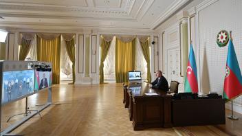 Speech by Ilham Aliyev at the opening of another modular hospital for treatment of coronavirus patients