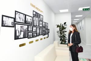 Первый вице-президент Мехрибан Алиева приняла участие в открытии нового здания Детской школы искусств в поселке Бюльбюля