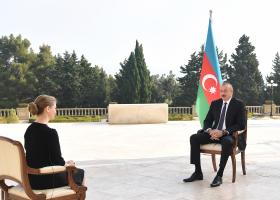 Ilham Aliyev was interviewed by Russian TASS news agency