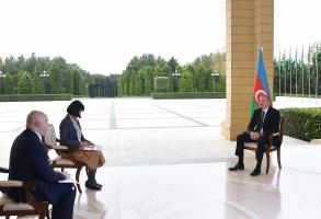 Ilham Aliyev was interviewed by Japan’s Nikkei newspaper