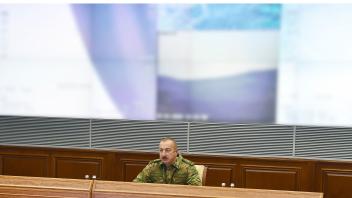 Speech by Commander-in-Chief Ilham Aliyev at the  operational meeting of the Central Command Post of Ministry of Defense