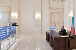 Ilham Aliyev was interviewed by Italian Rai 1 TV channel