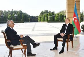 Ilham Aliyev was interviewed by Italian La Repubblica newspaper