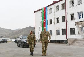 Ilham Aliyev and First Lady Mehriban Aliyeva visited liberated from occupation Fuzuli and Jabrayil districts, as well as Fuzuli and Jabrayil cities