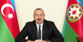 İlham Əliyev xalqa müraciət edib