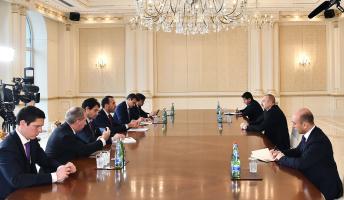 Ilham Aliyev received delegation of Italian Ministry of Foreign Affairs and International Cooperation