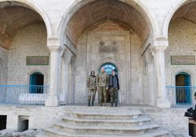 Ilham Aliyev laid foundation stone for Fuzuli-Shusha highway and Fuzuli airport in Fuzuli district, visited the city of Shusha