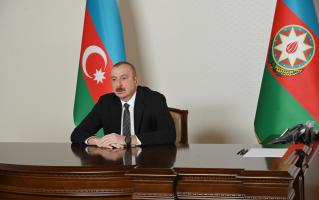 Ilham Aliyev received in a video format Secretary General of Cooperation Council of Turkic-Speaking States