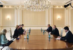 Ilham Aliyev received UK Minister for European Neighbourhood and the Americas