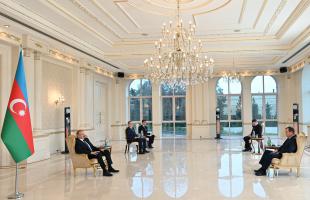 Ilham Aliyev has received credentials of the newly appointed Ambassador Extraordinary and Plenipotentiary of the Republic of Belarus Andrei Ravkov